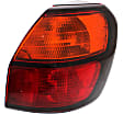 Driver and Passenger Side, Outer Halogen Tail Light, With bulb(s), OE Replacement