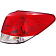 Passenger Side, Outer LED Tail Light, With bulb(s), OE Replacement