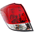 Driver Side, Inner And Outer LED Tail Light, With bulb(s), OE Replacement