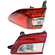 Driver and Passenger Side, Inner and Outer Tail Lights, with Bulbs, Halogen