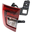 Driver and Passenger Side, Inner and Outer Tail Lights, with Bulbs, Halogen