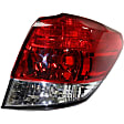 Driver and Passenger Side, Inner and Outer Tail Lights, without Bulbs, Halogen, Mounts On Liftgate and Quarter Panel, CAPA CERTIFIED