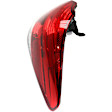 Passenger Side, Inner and Outer Halogen Tail Light, Without bulb(s), OE Replacement, CAPA Certified