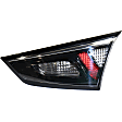 Driver and Passenger Side, Inner and Outer Halogen/LED Combo Tail Light, With bulb(s), OE Replacement