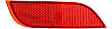Rear, Driver and Passenger Side Bumper Reflectors