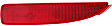 Rear, Driver and Passenger Side Bumper Reflector