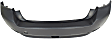 Front and Rear Primed Bumper Cover, Sedan/Hatchback, Except WRX Model