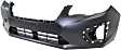 Front and Rear Primed Bumper Cover, Sedan/Hatchback, Except WRX Model