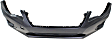 Front and Rear Primed Bumper Cover, Sedan/Hatchback, Except WRX Model