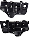 Rear, Driver and Passenger Side Bumper Brackets, Corner Bracket