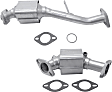 2001 Subaru Impreza Outback - Front and Rear Catalytic Converter, 2.2L 4Cyl, Federal EPA Standard, 46-State Legal (Cannot ship to CA, CO, NY or ME), Undercar, Direct Replacement Series