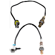 Before and After Catalytic Converter Oxygen Sensors, Set of 2, 4-wire