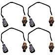 After Catalytic Converter Oxygen Sensor, Set of 4, 4-wire