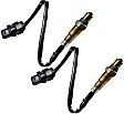 Before Catalytic Converter, Driver and Passenger Side Oxygen Sensor, Set of 2, 5-wire