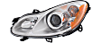 2009 Smart Fortwo - Driver and Passenger Side Halogen Headlight, With bulb(s), OE Replacement