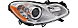 2009 Smart Fortwo - Driver and Passenger Side Halogen Headlight, With bulb(s), OE Replacement