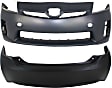 Front and Rear Primed Bumper Cover