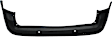 Front and Rear Primed Bumper Cover