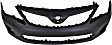Front and Rear Primed Bumper Covers, with spoiler holes, S/XRS Models, North America Built Vehicle