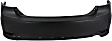 Front and Rear Primed Bumper Covers, with spoiler holes, S/XRS Models, North America Built Vehicle
