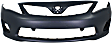 Front and Rear Primed Bumper Cover CAPA Certified