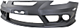 2003 Toyota Celica - Front and Rear Primed Bumper Cover, For Models with Action Package