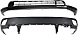 Front and Rear, Lower Textured Bumper Cover
