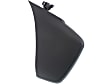 Front, Driver and Passenger Side Bumper End, Textured Plastic