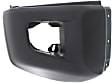 2020 Toyota Tundra - Front, Driver and Passenger Side Bumper End, 4-Door, Crew Cab Pickup (CrewMax), For Models Without Park Assist System, Textured, Plastic