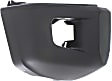 2020 Toyota Tundra - Front, Driver and Passenger Side Bumper End, 4-Door, Crew Cab Pickup (CrewMax), For Models Without Park Assist System, Textured, Plastic