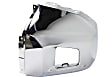 Front, Driver and Passenger Side Bumper End, Chrome Steel CAPA Certified