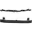 Front, Upper Bumper Reinforcement, Steel