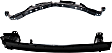 Front, Upper and Lower Bumper Reinforcements, Steel, North America Built Vehicle
