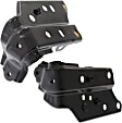 Front, Driver and Passenger Side Fender Support, Fender Bracket Assembly, Steel
