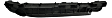 2007 Toyota Yaris - Front, Driver and Passenger Side Bumper Retainer, Hatchback