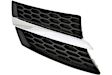 Driver and Passenger Side Grille Assemblies, Textured Black, Grille, Japan or North America Built Vehicle