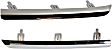 Driver and Passenger Side, Upper Grille Trim, Chrome, Upper molding, Next to emblem