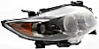 2009 Toyota Corolla - Driver and Passenger Side Halogen Headlight, With bulb(s),  North America Built Vehicle, OE Replacement, Sedan