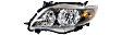 Driver and Passenger Side Headlights, with Bulbs, Halogen, Sedan, North America Built Vehicle, CAPA Certified