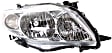Driver and Passenger Side Headlights, with Bulbs, Halogen, Sedan, North America Built Vehicle, CAPA Certified