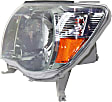 Driver and Passenger Side Headlights, with Bulbs, Halogen, Type 1