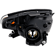 Driver and Passenger Side Halogen Headlight, Without bulb(s), OE Replacement