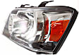 Driver and Passenger Side Halogen Headlight, Without bulb(s), OE Replacement
