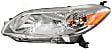 Driver and Passenger Side Halogen Headlight, With bulb(s), OE Replacement