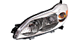 Driver and Passenger Side Halogen Headlight, With bulb(s), OE Replacement, CAPA Certified