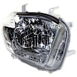 Driver and Passenger Side Halogen Headlight, Without bulb(s), OE Replacement
