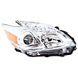 2011 Toyota Prius - Driver and Passenger Side Halogen Headlight, Without bulb(s), OE Replacement