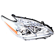 2011 Toyota Prius - Driver and Passenger Side Halogen Headlight, Without bulb(s), OE Replacement