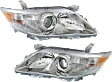 2011 Toyota Camry - Driver and Passenger Side Halogen Headlight, With bulb(s), USA Built Vehicle, OE Replacement