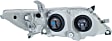 2011 Toyota Camry - Driver and Passenger Side Halogen Headlight, With bulb(s), USA Built Vehicle, OE Replacement